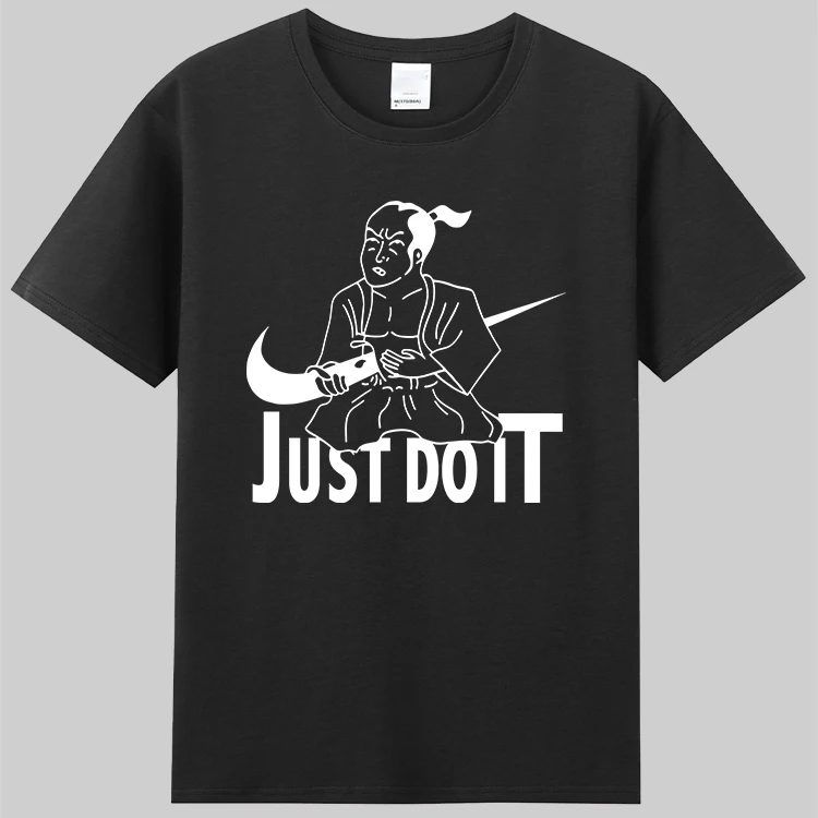 Estate nuovo divertente modello di stampa giapponese marchio sportivo di fascia alta alla moda puro cotone per il tempo libero sport di strada tendenza unisex