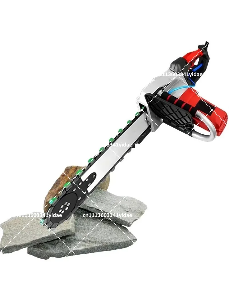 Heavy Duty Concrete Chain Saw Wall Chaser for Brick Stone Cutting, Diamond Blade Electric Saw