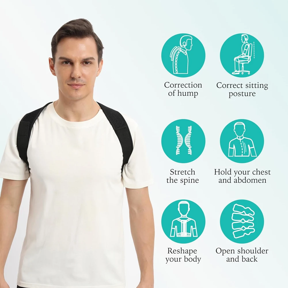 ¿Qué es un corrector de postura para espalda normal y cómo puede ayudarte en tu día a día?