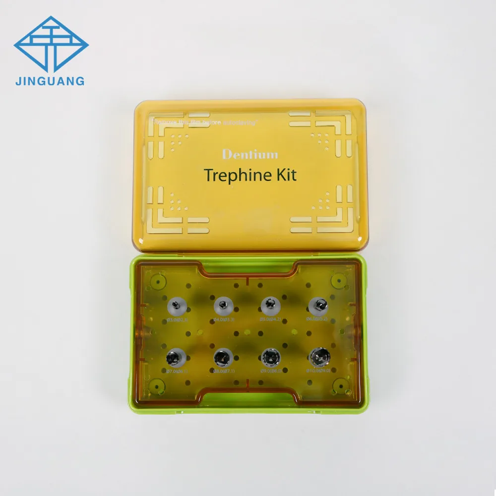 Original XIT Dentium Trephine Kit Bur Implant Dental Instruments Dental Tools