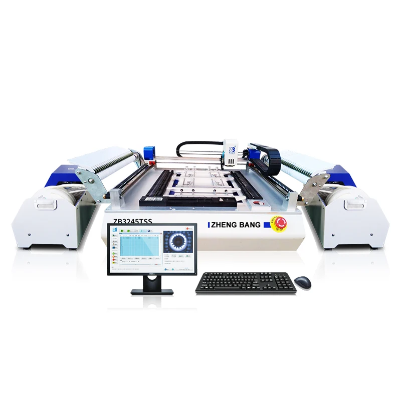 Macchina Smd Desktop completamente automatica Pick And Place macchina Pick And Place Smt ad alta velocità Mini Pcb Assembly Machine per Pcb LED