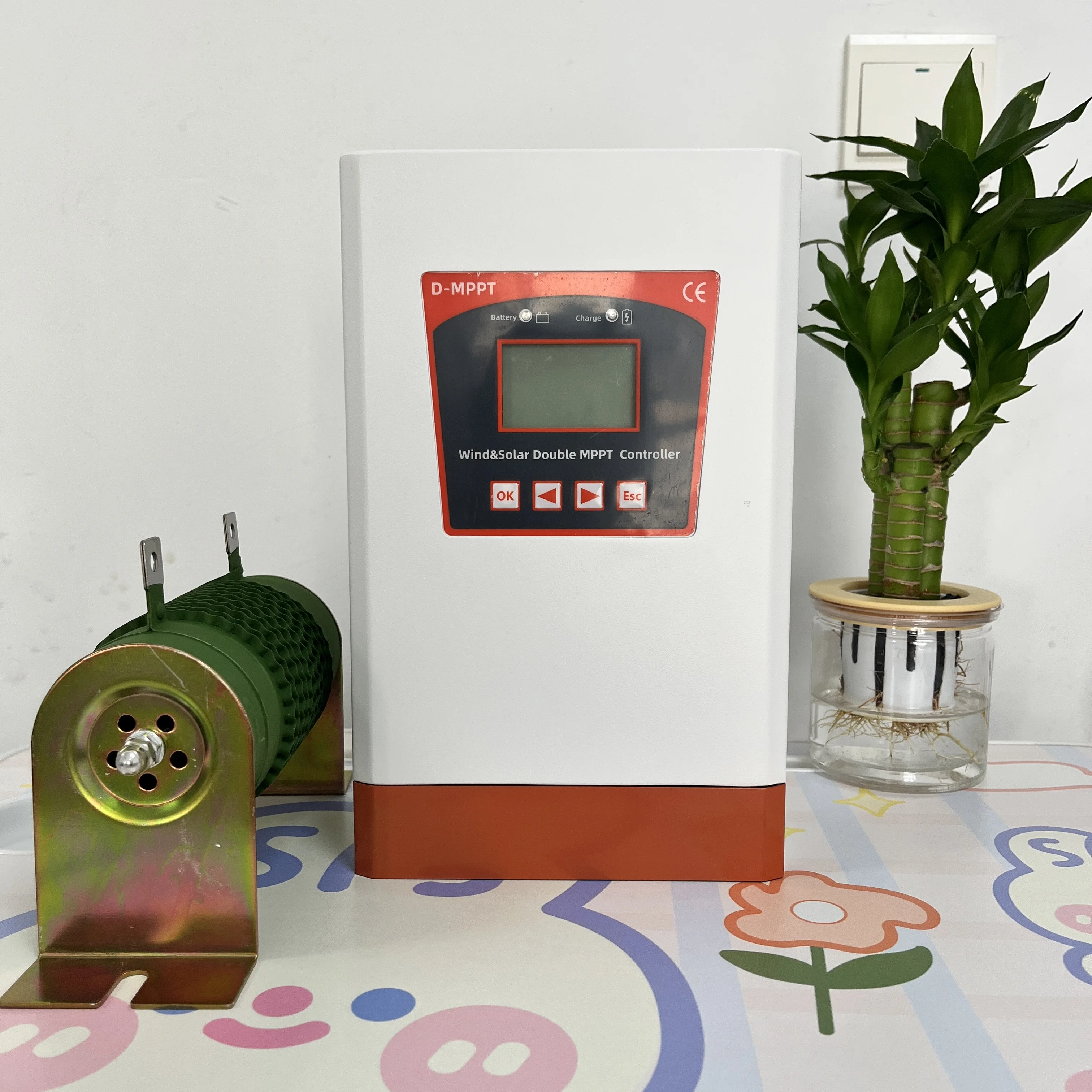 Hybrid Wind Solar Controller MPPT Charging Boost Wind Turbine Generator 15000W 20000W Solar Panel Home Street Light Controller