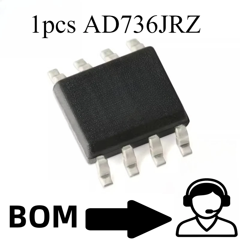 

1 шт. AD736JRZ 736JRZ SOIC-8 недорогой преобразователь RMS-DC малой мощности