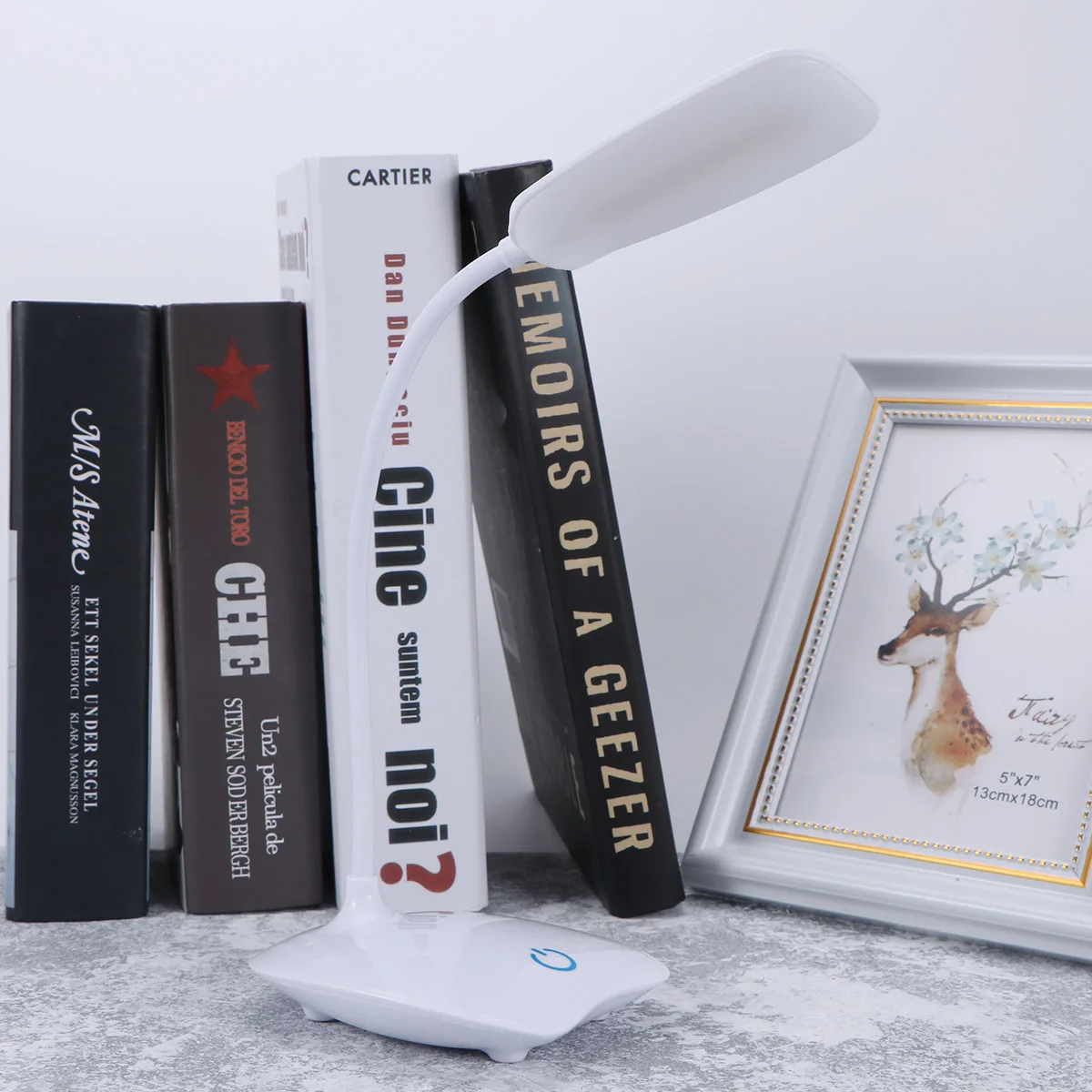 

LED Touch Control Reading Lamp Desk Light Kids Study Bedroom Nightstand Table Eye Protection 3 Modes Energy Saving