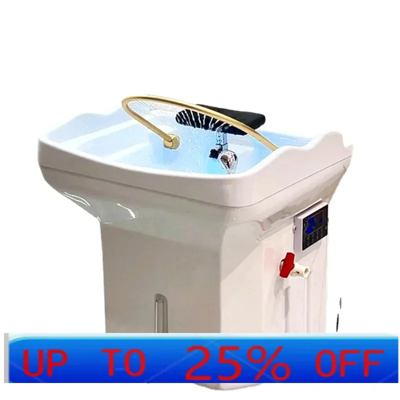 

LTT Mobile Shampoo Basin Head Treatment Bed Water Circulation Ear Cleaning Hair Care Shop Head Treatment Instrument Fumigation
