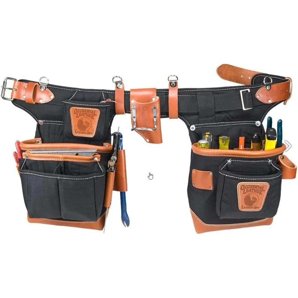 Leather 9850 Adjust-to-Fit Fat, Tool Bag, Waist Bag