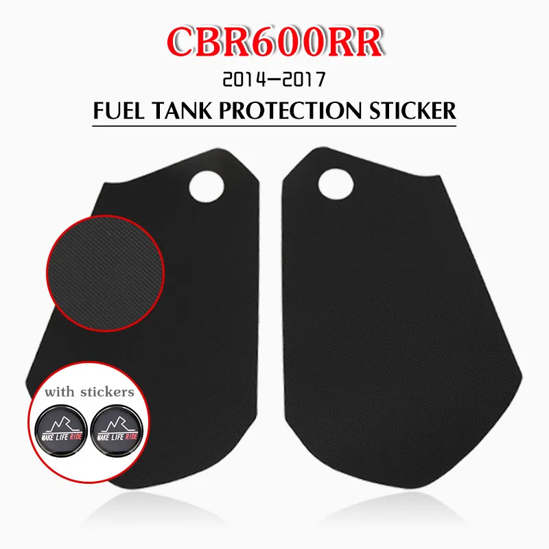 

For HONDA CBR600RR CBR 600RR CBR600 RR 2014-2017 Motorcycle Tank Pad Protector Sticker Decal Gas Knee Grip Traction Pad Side