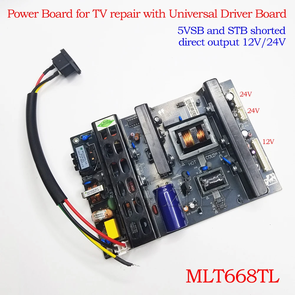 MLT668TL Original TV power board For LCD-40CA610T 40CE770LED LE32A370 12V+24V output LM240WU2 LC320WUN LC320W01 P420HVN02