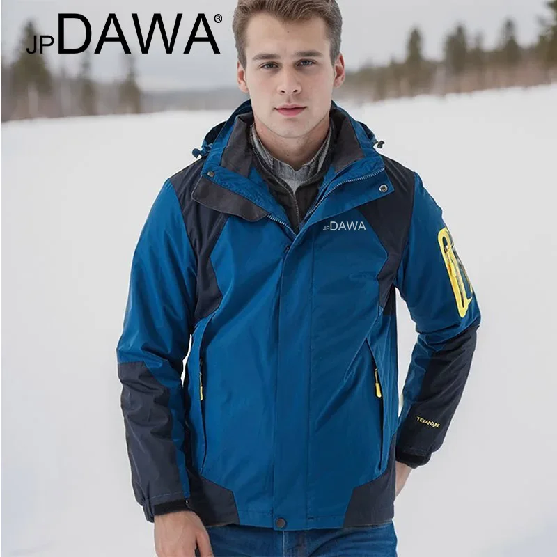 jp DawaFishing Jacket Waterproof and Windproof Men's Spring and Autumn Outdoor Pilot Hooded Baseball Mountaineering Fishing Suit