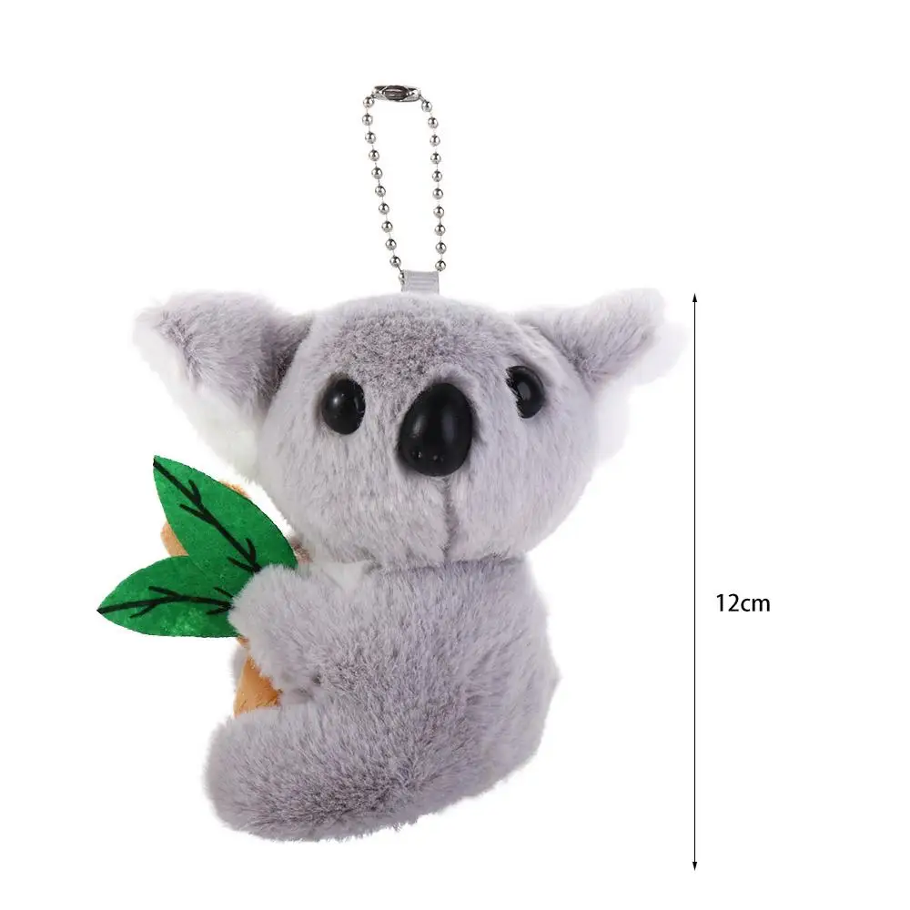 พวงกุญแจรูปสัตว์น่ารักสำหรับกระเป๋าเป้สะพายหลัง พวงกุญแจโคอาลา