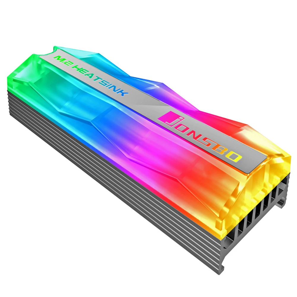 

Jonsbo M.2-2 M.2 SSD Cooler ARGB Solid State Drive Heat Dissipation Heatsink