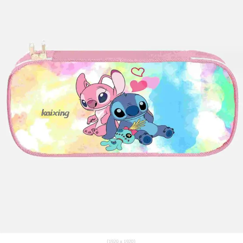 Hot Lilo And Stitch Women\'s Large Capacity Multifunctional Makeup Bag, Student Pencil Case, Girl\'s Zero Wallet