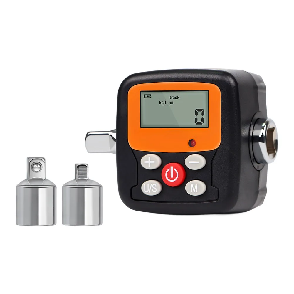 

Цифровой измеритель крутящего момента с адаптерами, 1 шт., с подсветкой ЖК-дисплея, для промышленного применения, ремонта автомобилей, велосипедов, мотоциклов