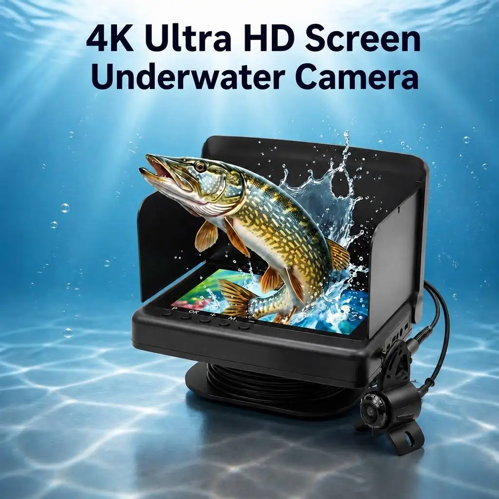 Ultra 4K Professional Underwater Fishing Camera 5