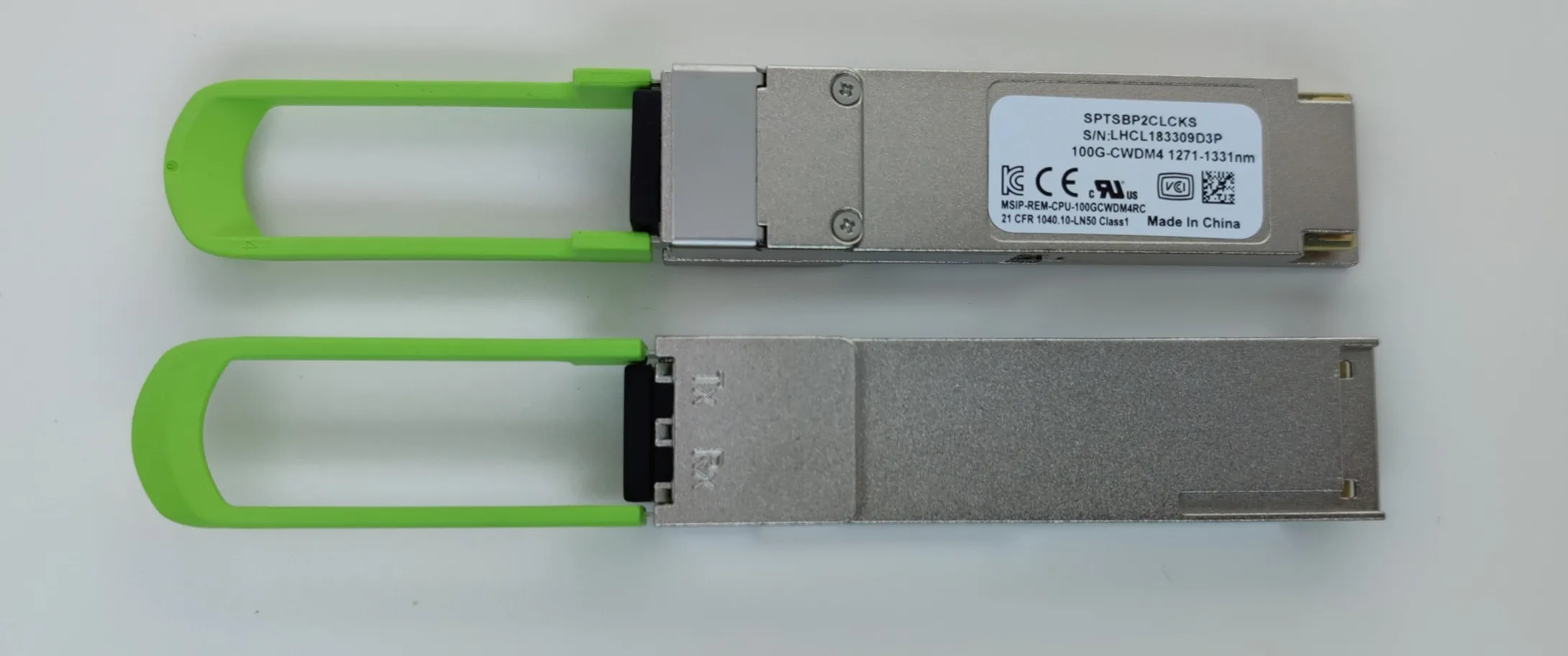 100g Fiber Switch SPTSBP2CLCKS QSFP28 100G CWDM4 1271-1331nm 100g Inte-l Optical Transceiver/Qsfp 100GB