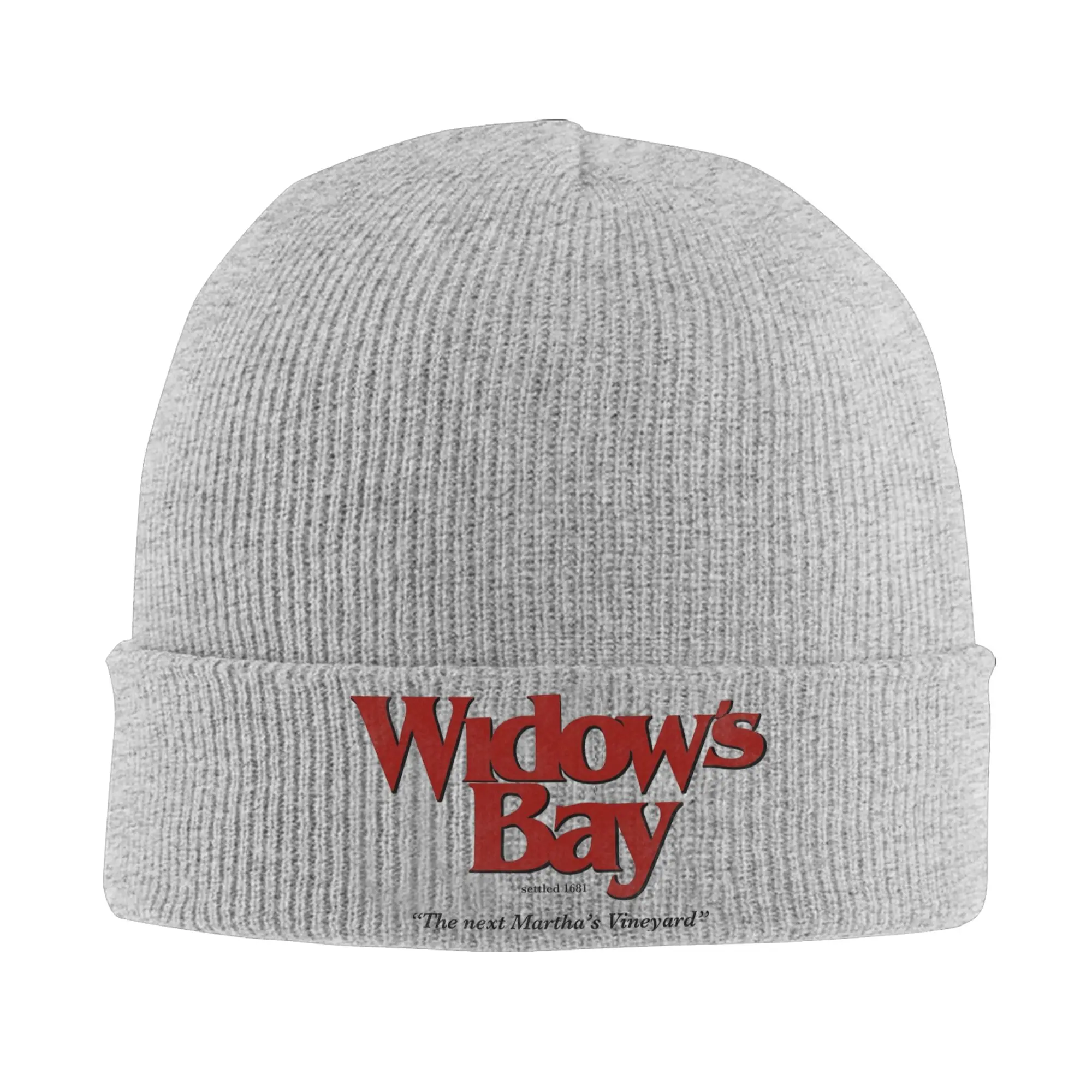 Men Women Beanie Widow's Bay Horror Movie 2026 Merch Winter Skull Knitted Hat Cap  Bonnet Hats