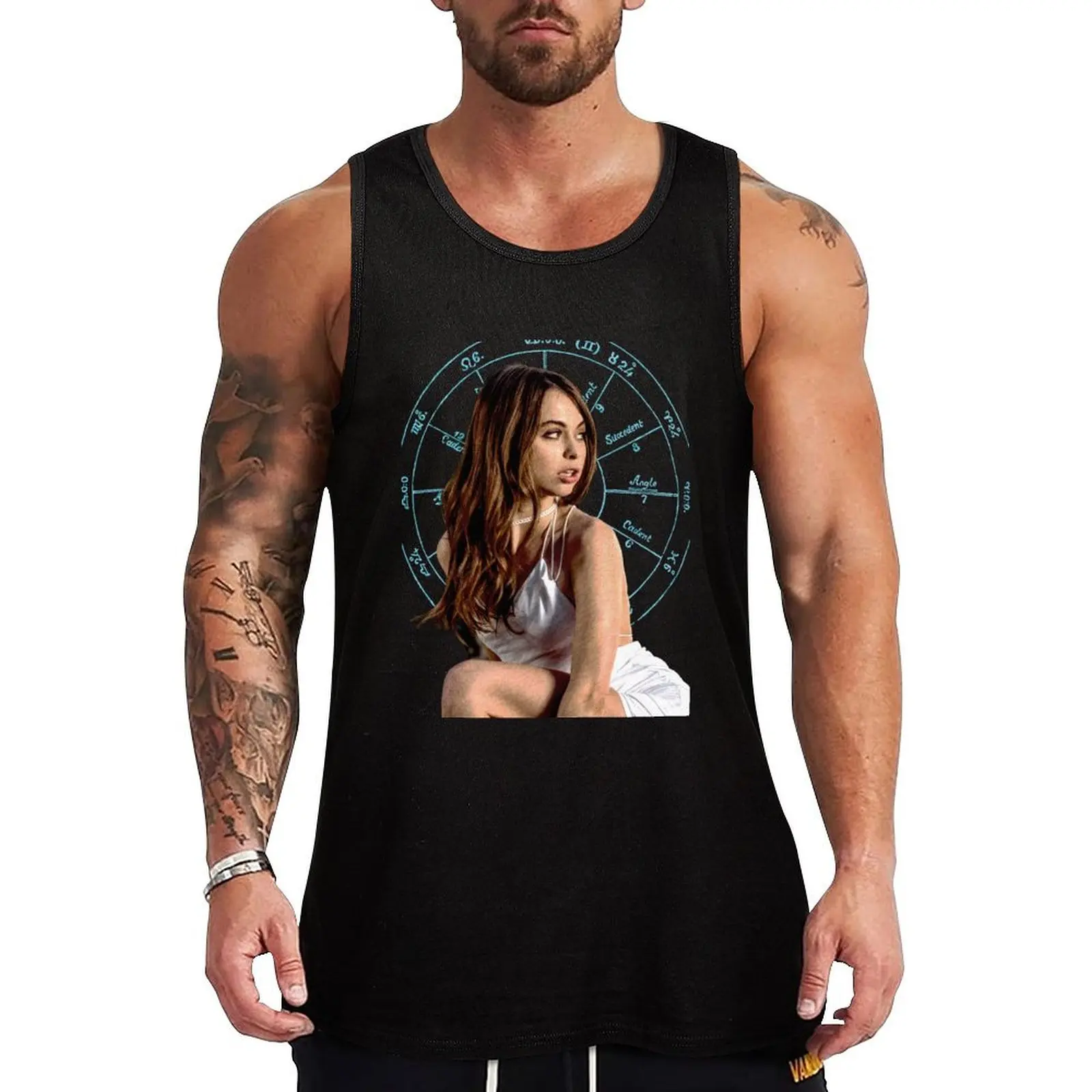 

riley reid Tank Top Muscle fit singlet for men vests for men