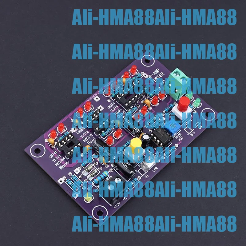 

T2 Operational Amplifier OP AMP Tester Single/Dual/Quad Operational Amplifier High Speed Low Speed Differentiation Module Board