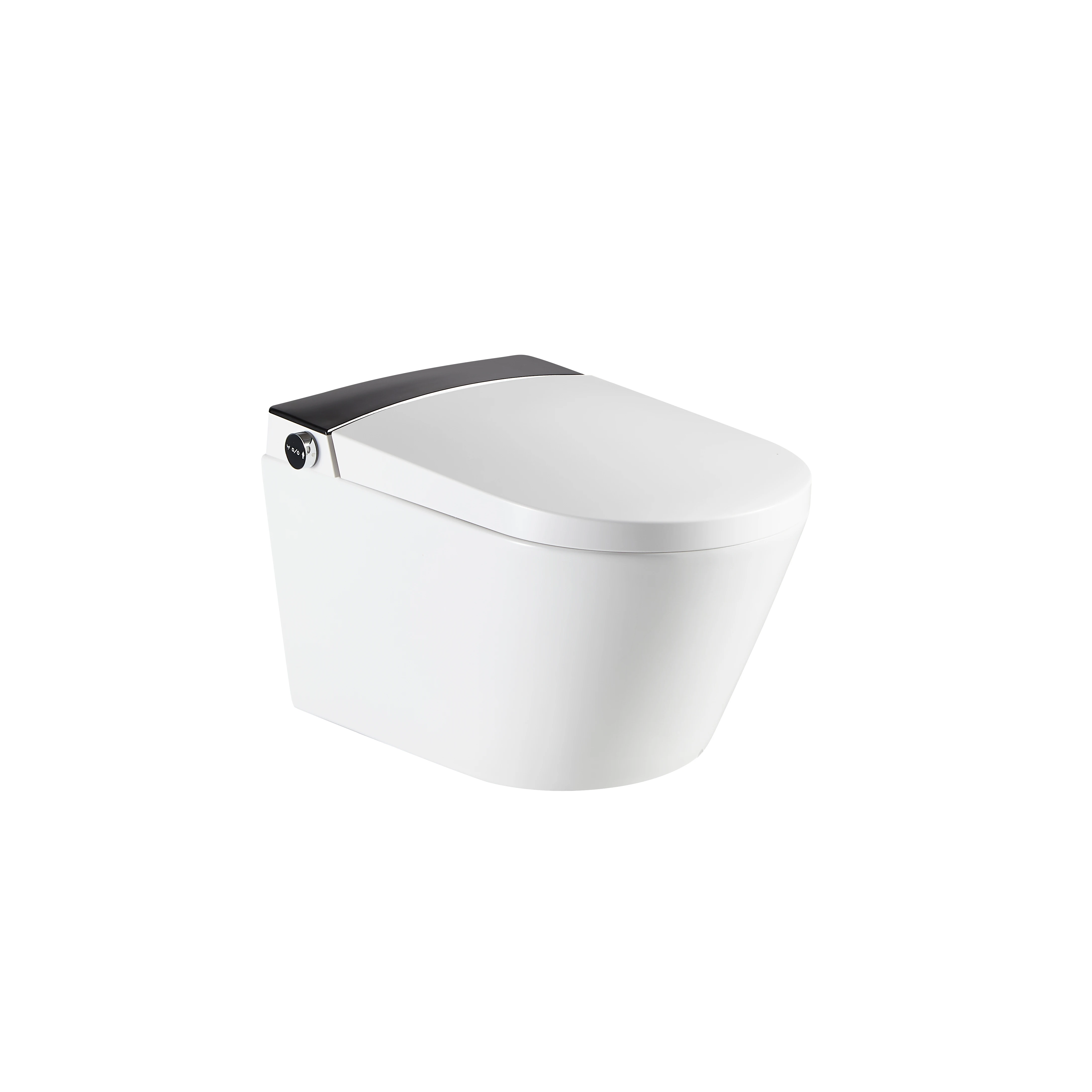 ANBI 220V Modern Electric Intelligent One Piece Wc Luxury Toilet Bowl Automatic Black Smart Toilet With Bidet