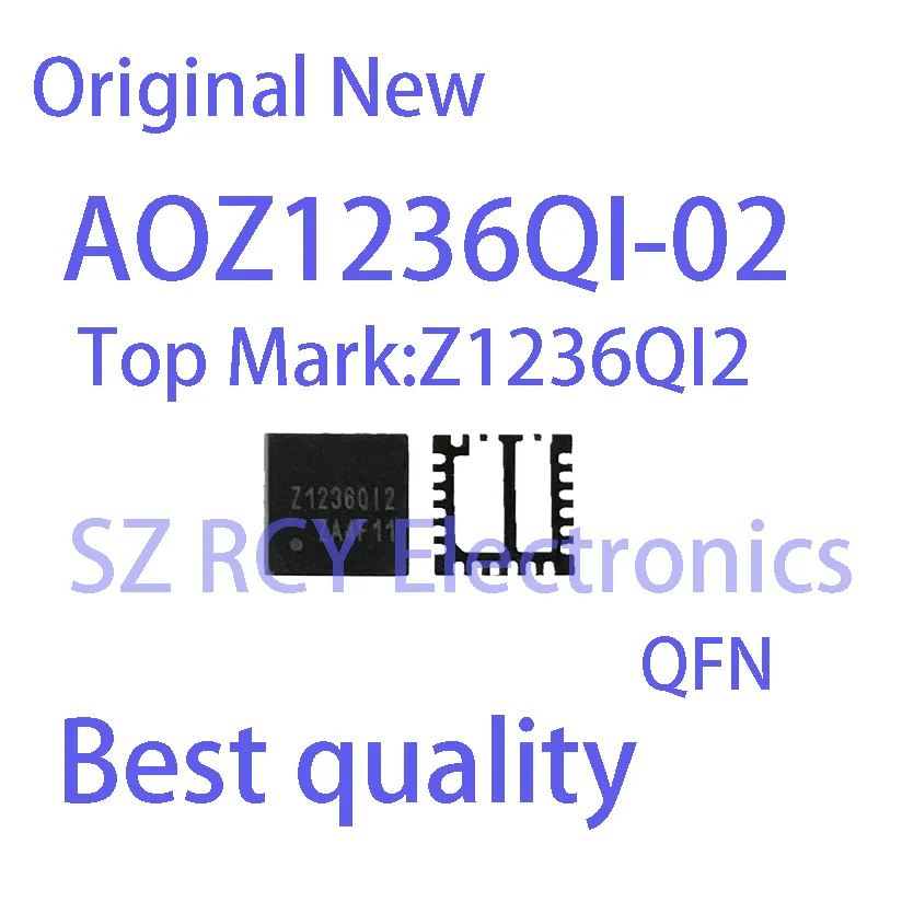 ชิปเซ็ต QFN Z1236QI1 AOZ1236QI1 AOZ1236QI2 AOZ1236QI-02ใหม่ (5ชิ้น) Z1236QI2 AOZ1236QI-01