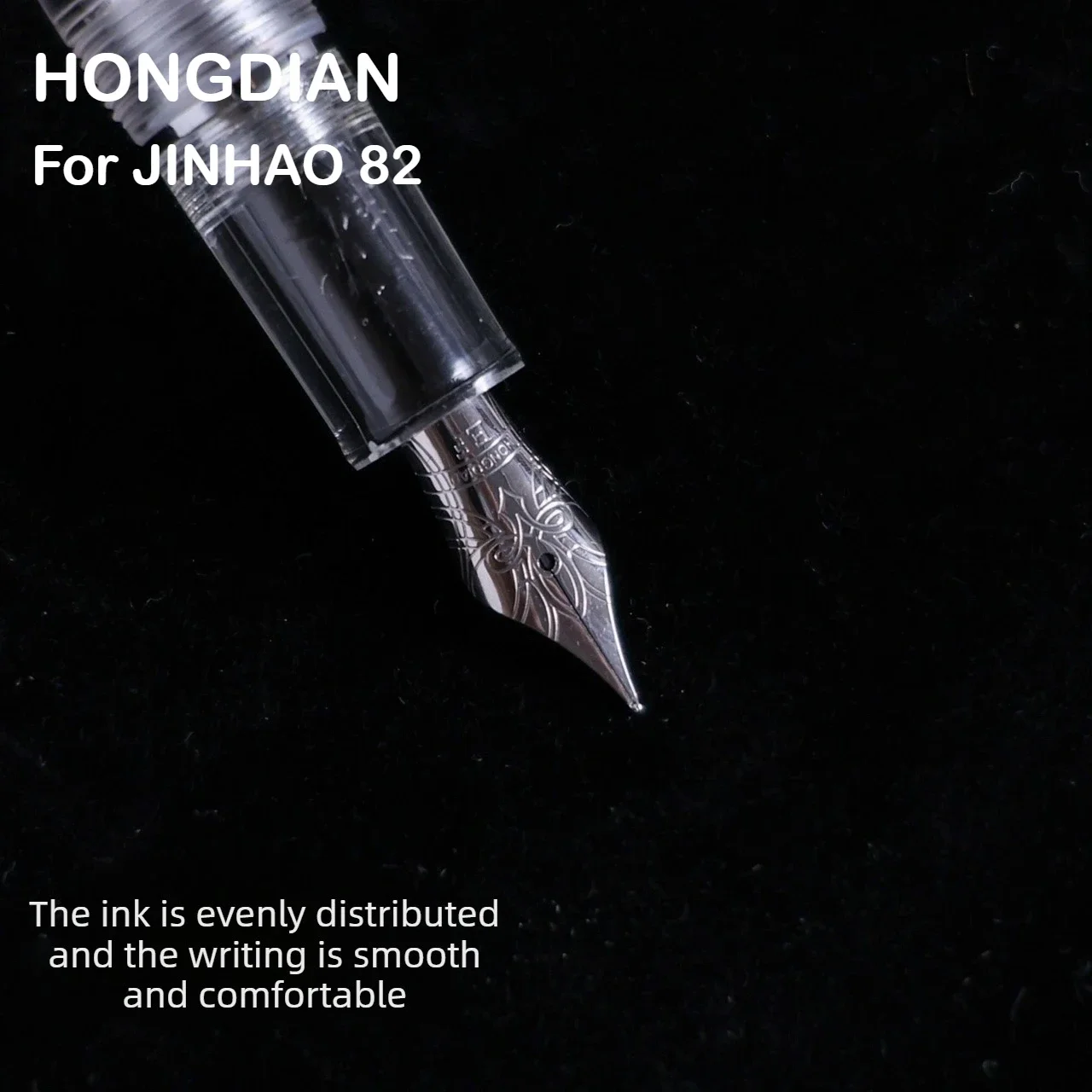 HONGDIAN No.26 Fountain Pen Nib for 82 Fountain Pen Chinese Knot EF F Nib Replacement Part for Office School Supplies Stationery