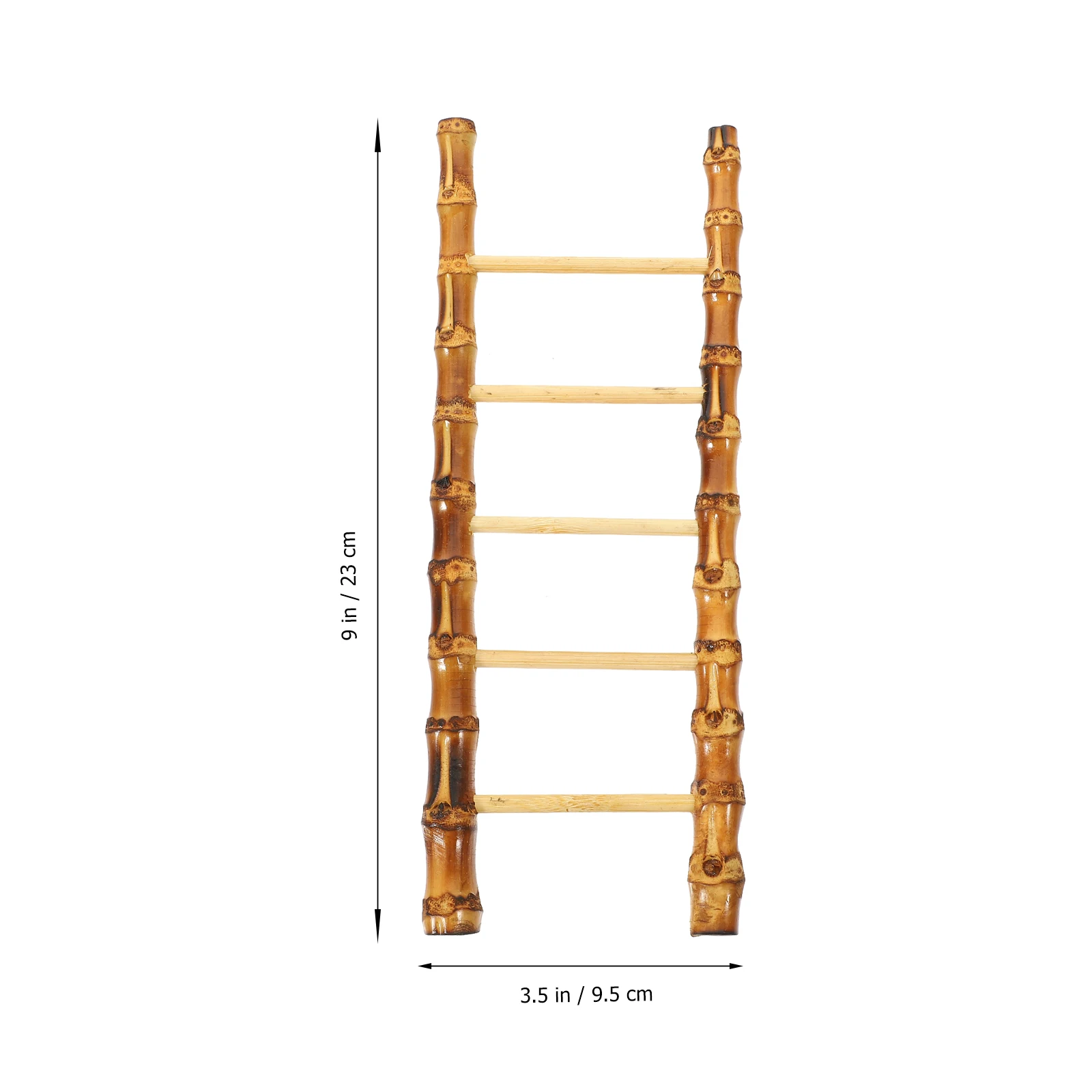 

Bamboo Ladder Ornaments for Sushi Plate Decor Light Brown Creative Sashimi Dish Decoration Photo Props Camping Hiking