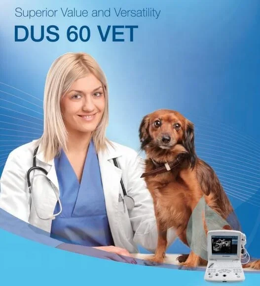 Advanced Edan DUS 60 VET Digital Ultrasound Machine for Vet Portable