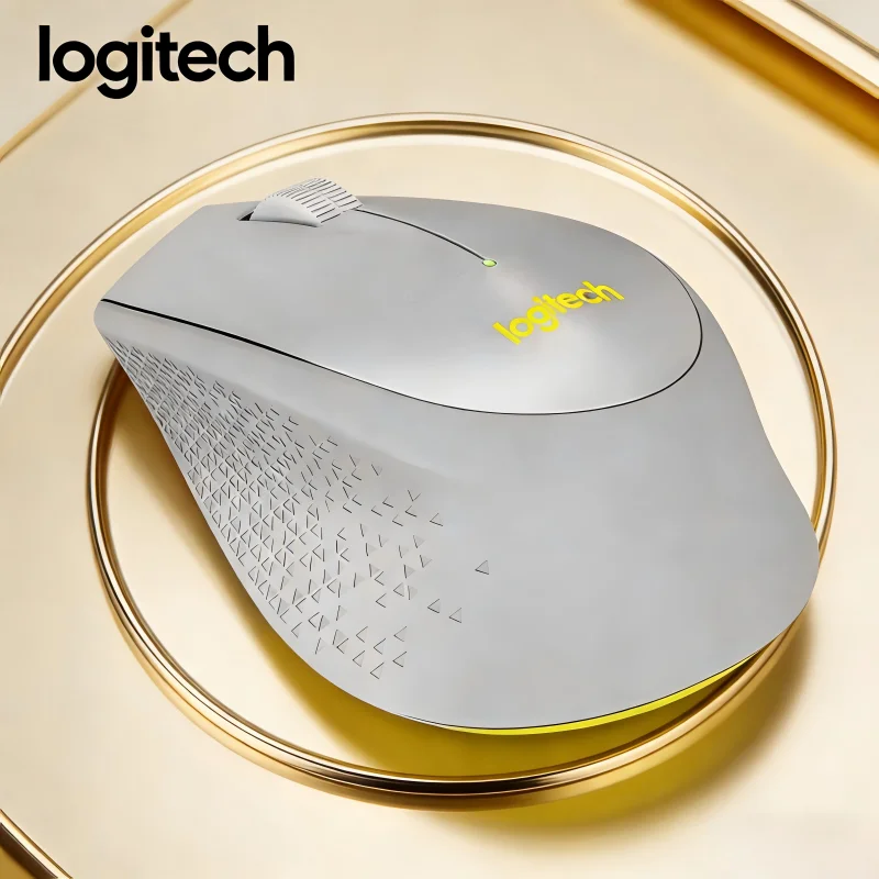 

Logitech M330 wireless dual-mode silent office mouse, available in various colors for both gaming and office use