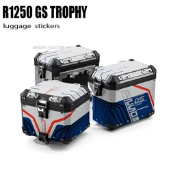 R1250GS Adventure Trophy Trunk Sticker Side Case Mat Motorcycle Trunk Set Decals For BMW R1250GS Adventure R 1250 GS ADV