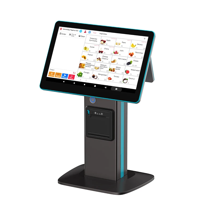 Professional Factory 15.6 Inch AI Touch Screen All in One Smart Cash Register with External Scale