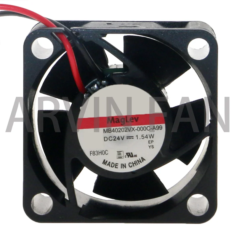 

Brand New Original MB40202VX-000C-A99 4cm 4020 40mm Fan DC 24V 1.54W Inverter Recorder Cooling Fan