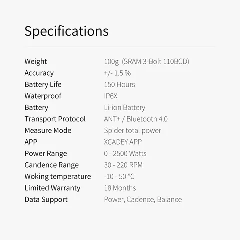 10 best sales MTB-effektmätare - №3