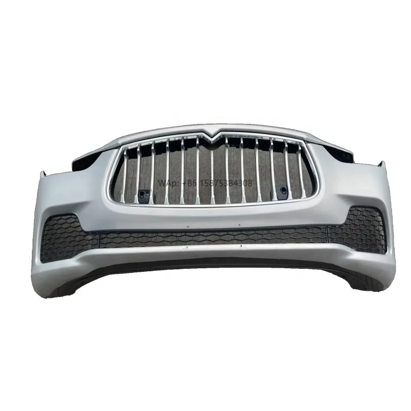 

The Classic High Quality Ghibli M157 Front Bumper Enclosure Guard Center Mesh air Intake Grille Bracket