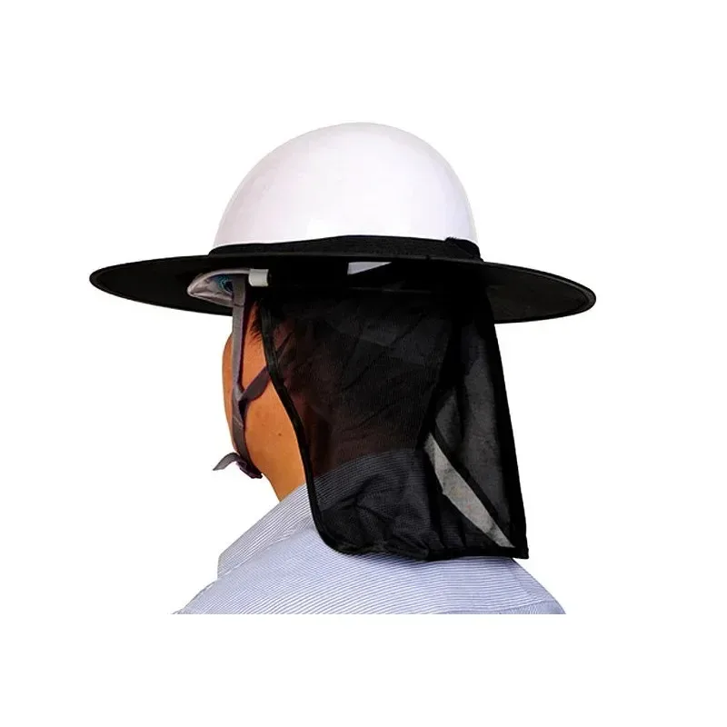 Construction Safety Reflective Hard Hat Neck Shield Helmet Sun Shade Reflective Stripe Kit Summer Sun Protection Prevent Helmet