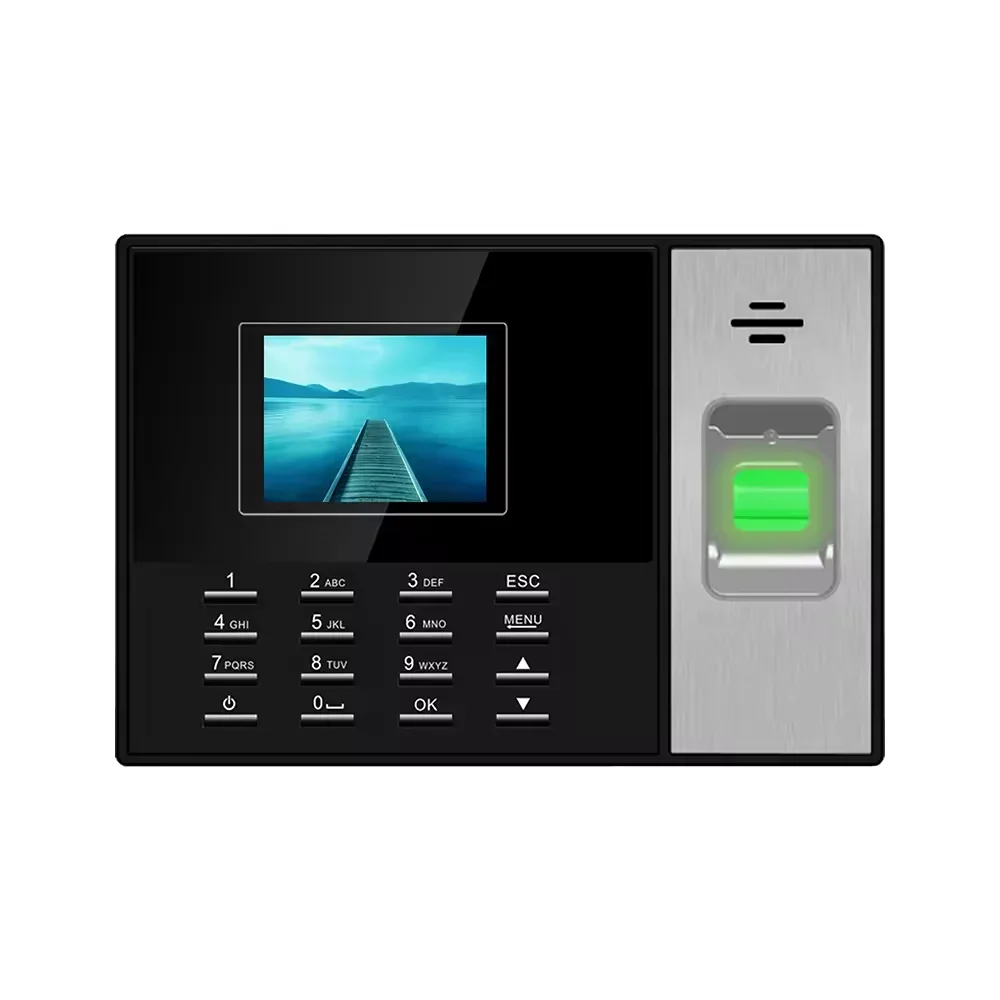 GPRS Wifi TCP/IP RS485 Staff Attendance With Ticket fingerprint time clock Biometric Attendance Machine