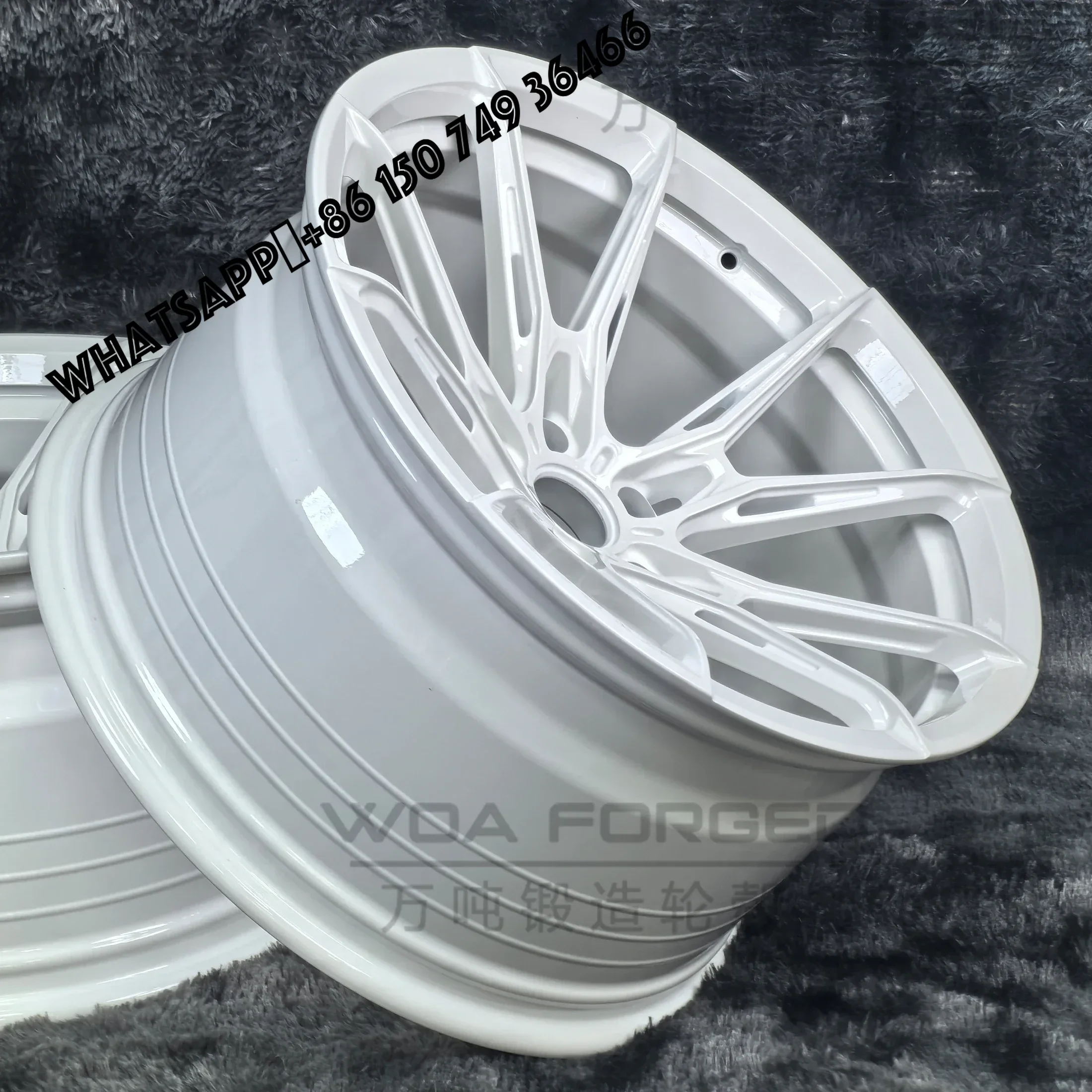 

6061-T6 R.2 FG Stylish Muscular 18-22 Inch Forged Aluminum Passenger Wheels Dish Chrome Polished Low Weight Fit 5x114.3 5X120