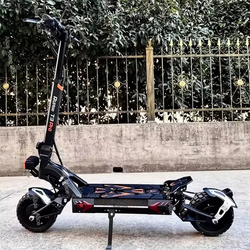 EU 2024 T3 Pro  Electric Scooters 3200W 60V 28.6AH Dual Motors Max Speed 70km/h Max Mileage 90KM Foldable  Hydraulic brakes