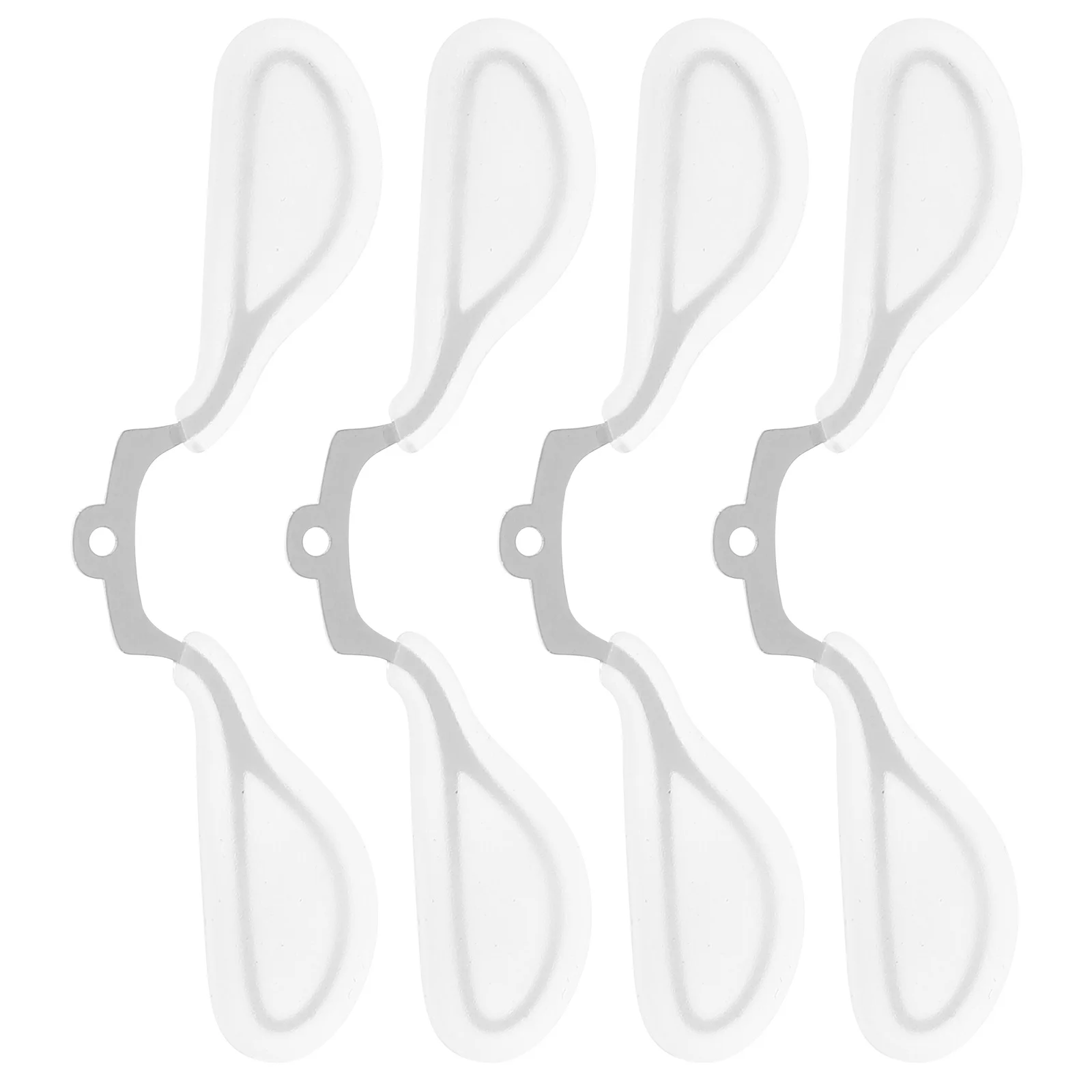 

4Pcs Silicone Eyeglass Nose Pads for Kids - Integrated Saddle Design Anti-Slip Comfortable Fit Children Glasses Accessories