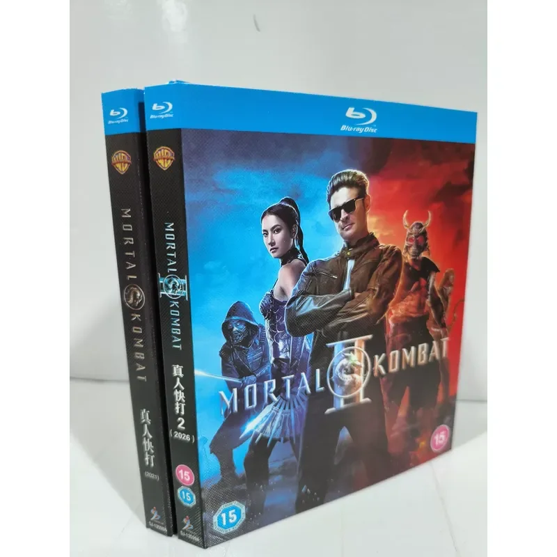 Mortal Kombat 1 and 2 Blu-ray Disc Box Set Collection