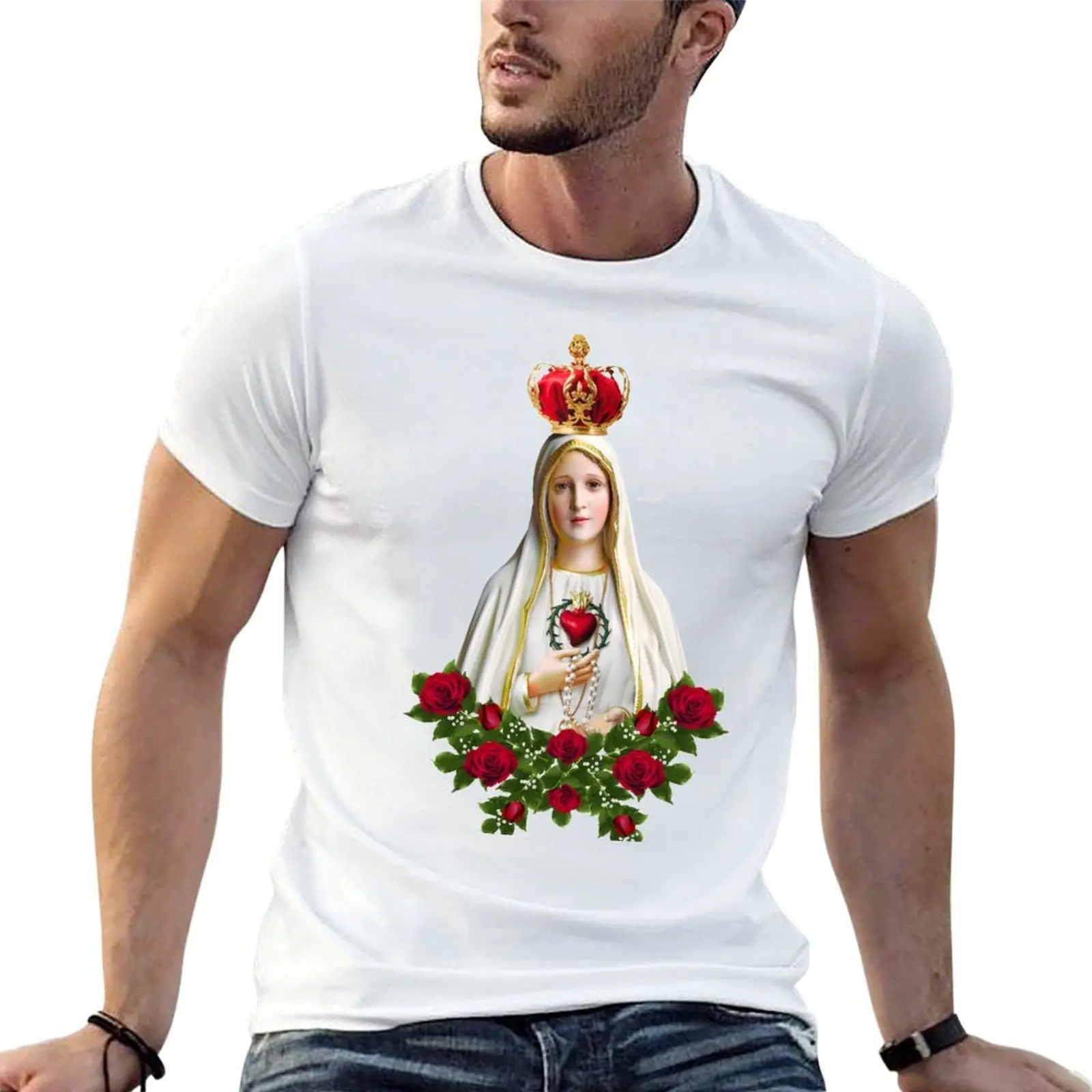 

Our Lady of Fatima T-Shirt t shirts designer t shirts for man graphic funny t shirt man luxury T-shirt