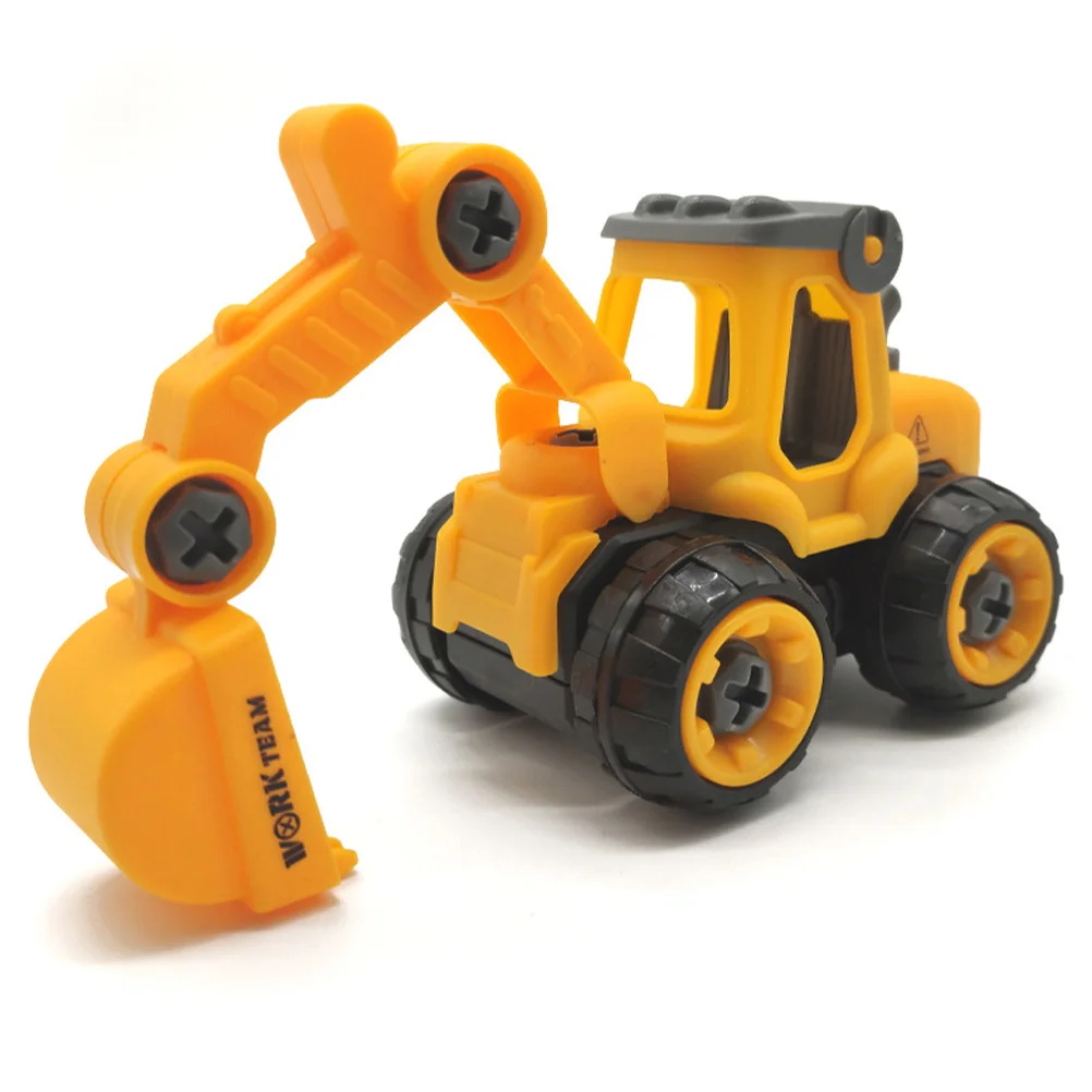 

2Pcs Excavator Bulldozer Construction Cake Decoration Party Supplies for Boys Birthday Kids Favor Imaginative Play