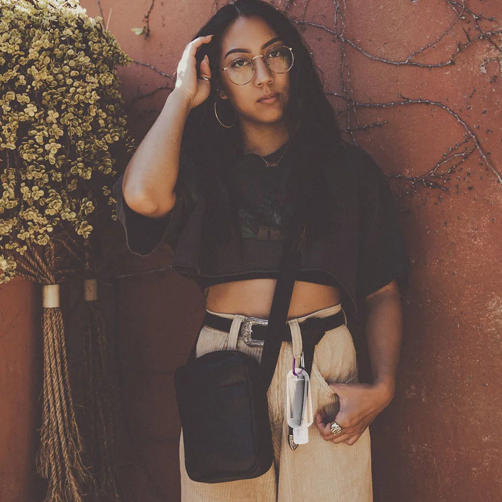 

5 set 60Ml Refillable Travel Bottles Spray Squeeze Dual Head Leakproof Portable Container For Hand Body Wash Cosmetics Camping