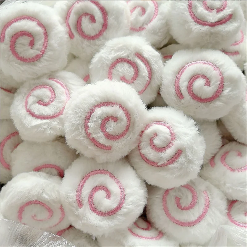 6.5CM Cute Plush Fish Board DIY Accessory Cartoon Animal Decoration for Hat Clothing Socks & Hair - Soft Fabric Craft Kit