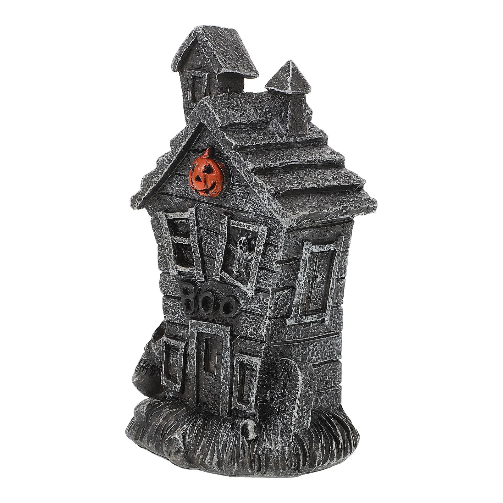 

Mini s Ghost House Decoration Resin Miniature Craft Ornament Halloween House Accessories Micro Landscape Props Home