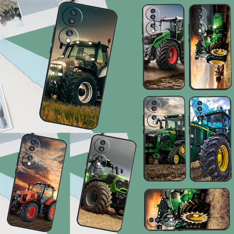 Farm Vehicle Tractor Case For Honor X8 X6 X7 X9 X8a X9a X7a X6a 50 70 90 Lite 8X 9X Honor Magic 5 Lite Pro Cover