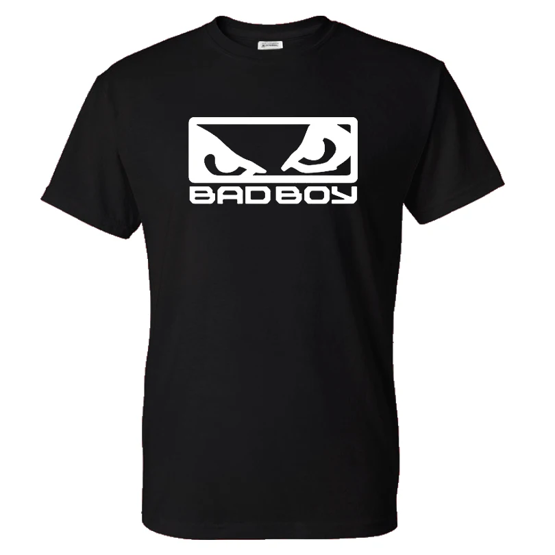 Bad Boy T-shirt Fashion Print Streetwear Mężczyźni Kobiety Wysokiej jakości bawełna Tshirt Sport Casual Shirt Hip Hop Tees Tops Odzież męska