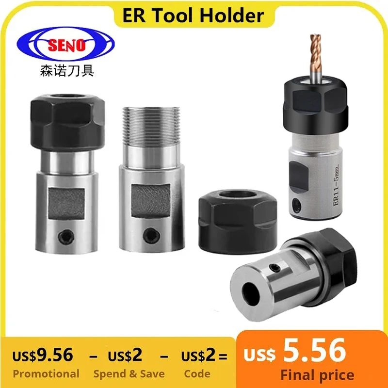 ER8 ER11 ER16 ER20 C10 C16 C20 C25 Tool Holder Motor Shaft Post Spindle 6mm 8mm 5mm 10mm for ER Tool Holder Engraving Machine