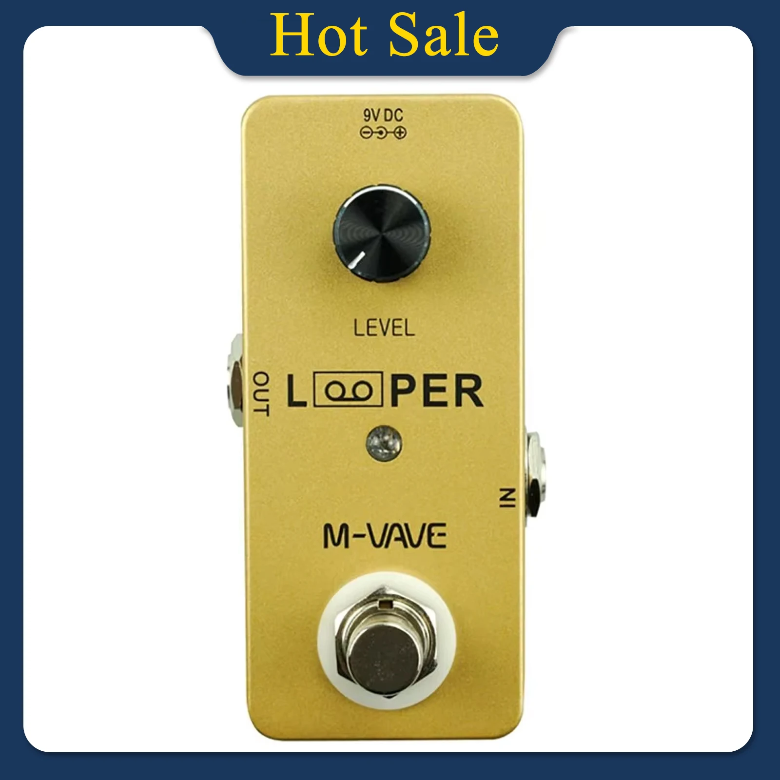 Looper Pedal Guitar - M-VAVE Mini Looper – электронный педаль-эффект