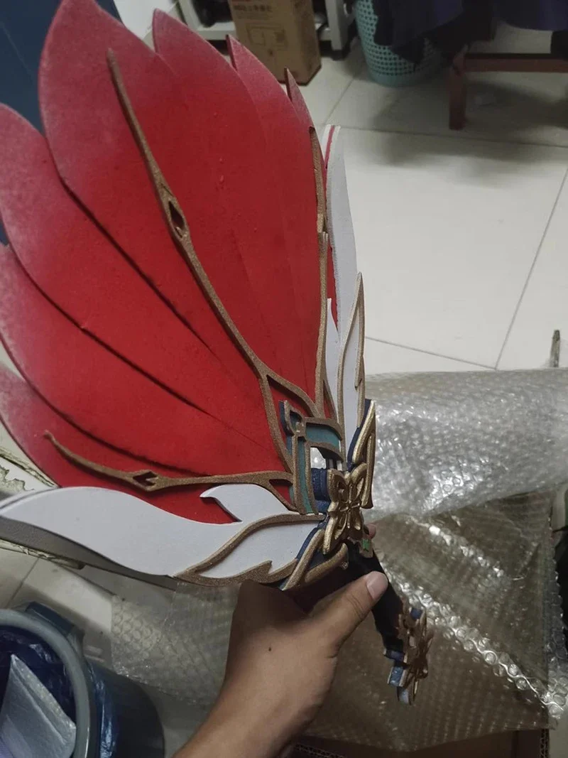 Jiaoqiu Cosplay Fan Gioco Puntelli Honkai Star Rail Foxian Xianzhou Yaoqing Feixiao Halloween Party Donna Uomo Gioco di ruolo Accessorio