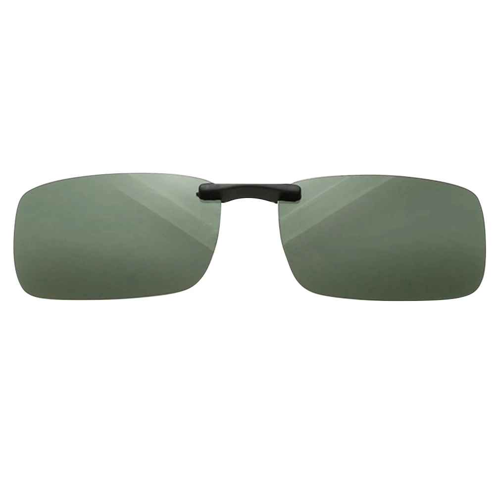 

1 pc Polarized Clip Sunglasses Myopia Green Men Women Driver Shades Outdoor UV 40mm Lens Size Scratch Resistant Polarized
